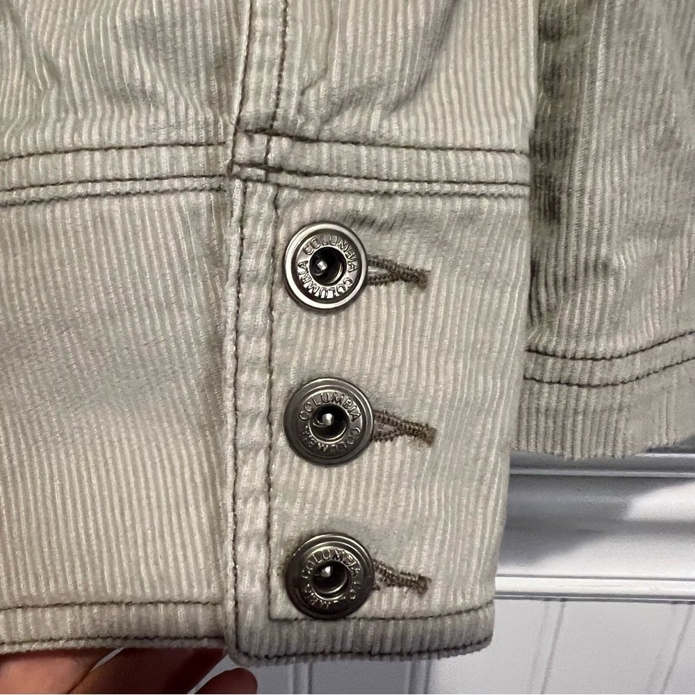 Columbia Tan Corduroy Jacket size small - Picture 6 of 11